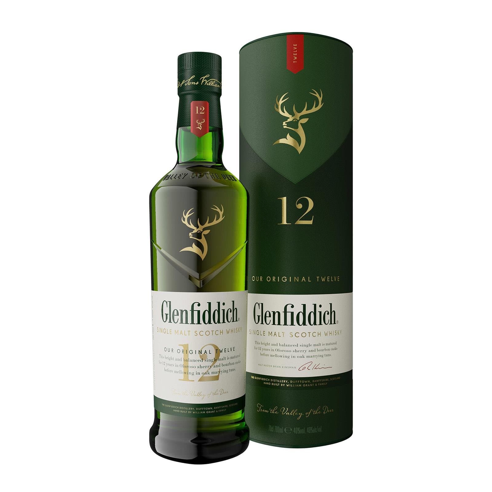 Glenfiddich Whisky 12 Yo Single Malt