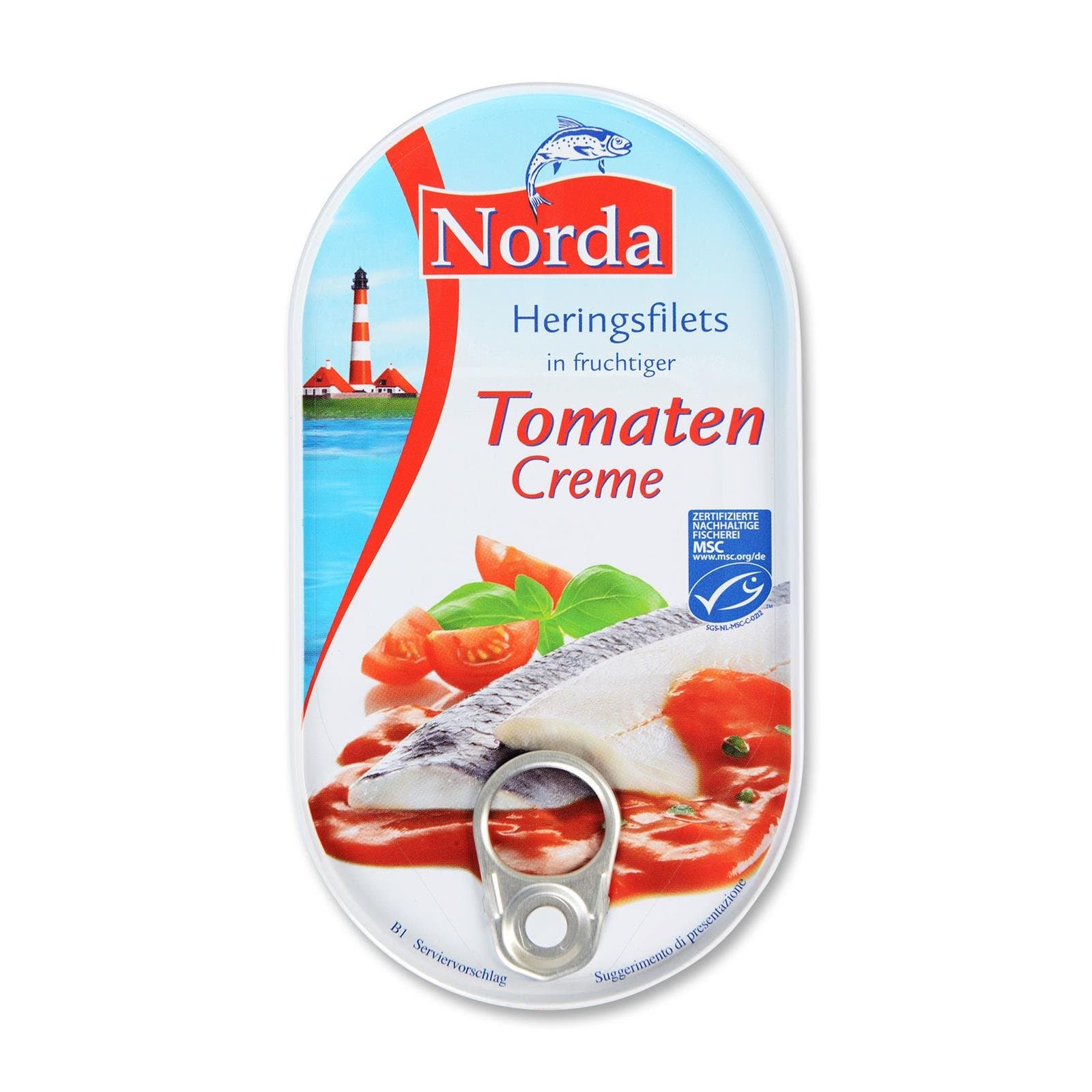 Norda Heringsfilet Tomaten Creme