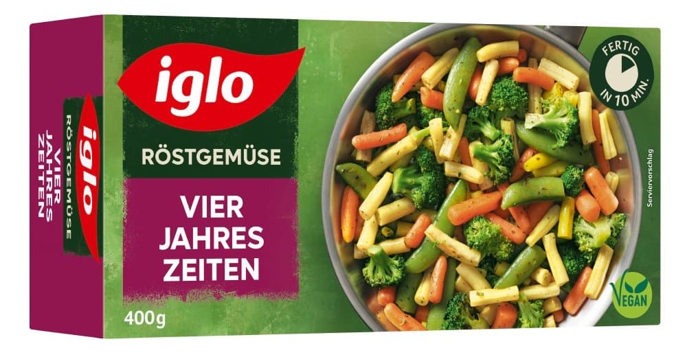 Iglo Roestgemuese 4 Jahreszeiten