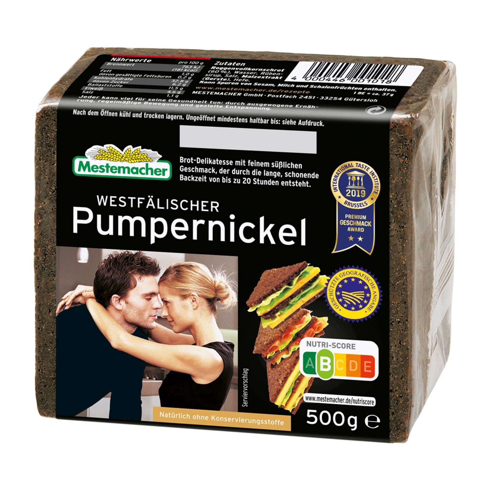Mestemacher Pumpernickel
