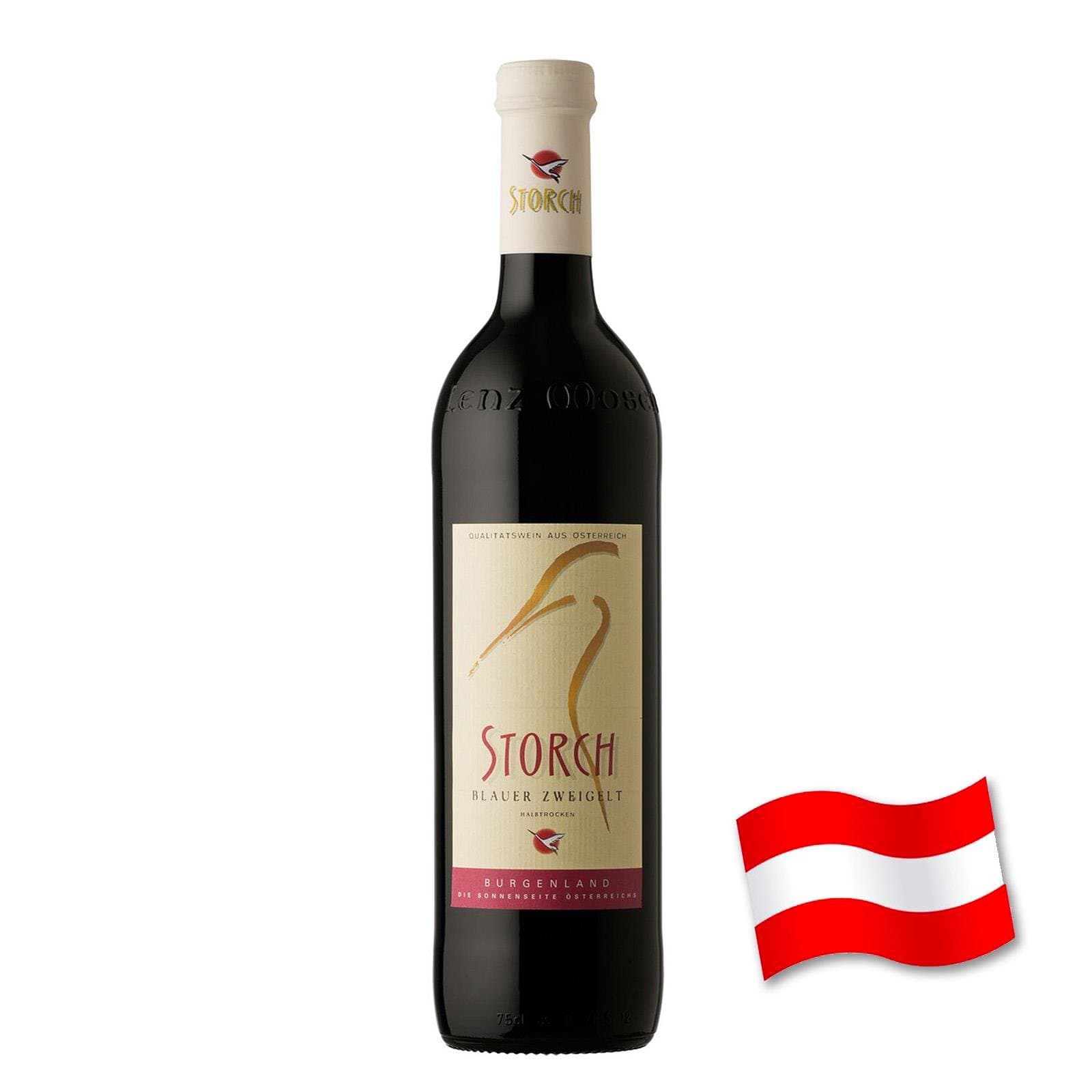 Storch Rotwein Zweigelt Halbtrocken