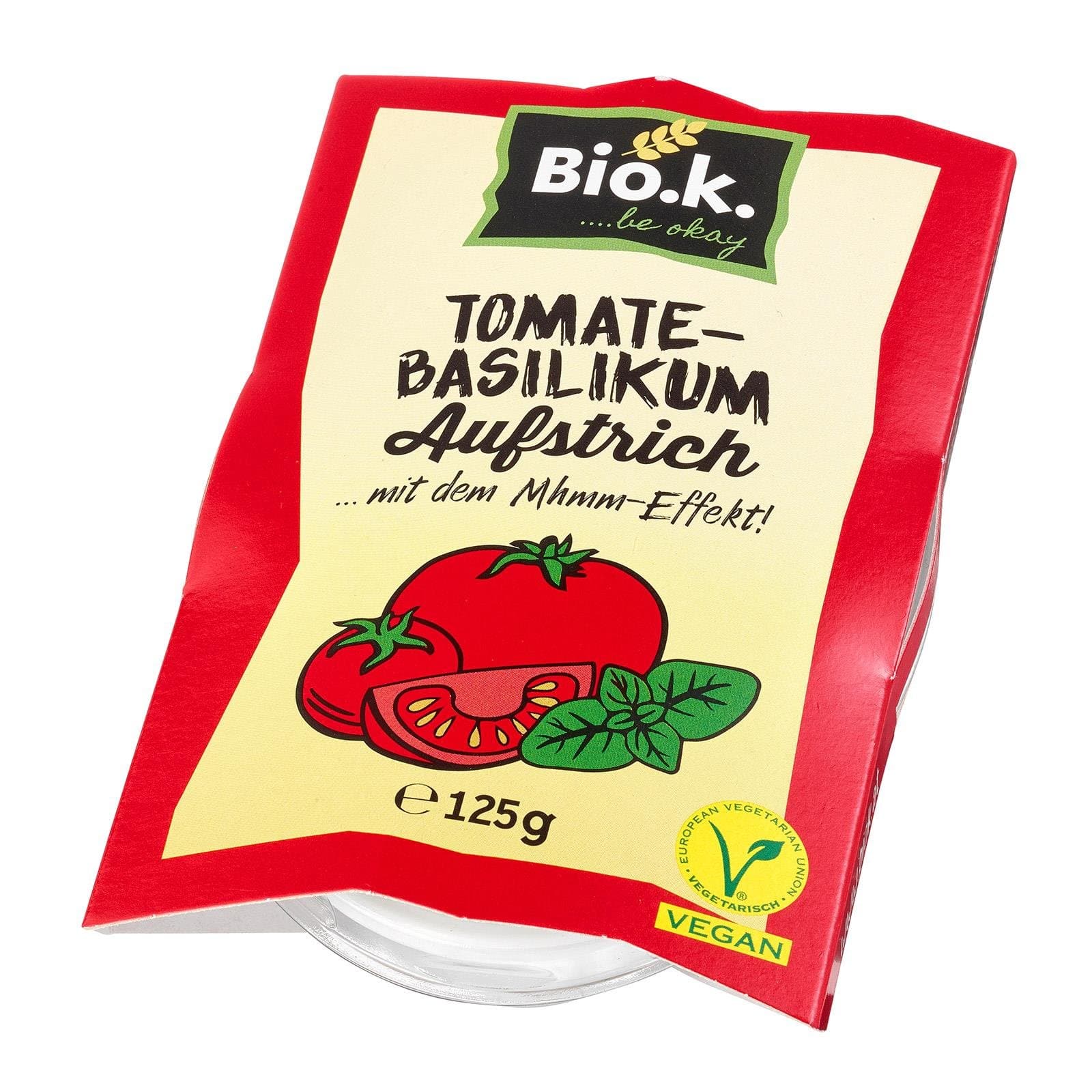 Bio.k. Aufstrich Tomate Basilikum Bio