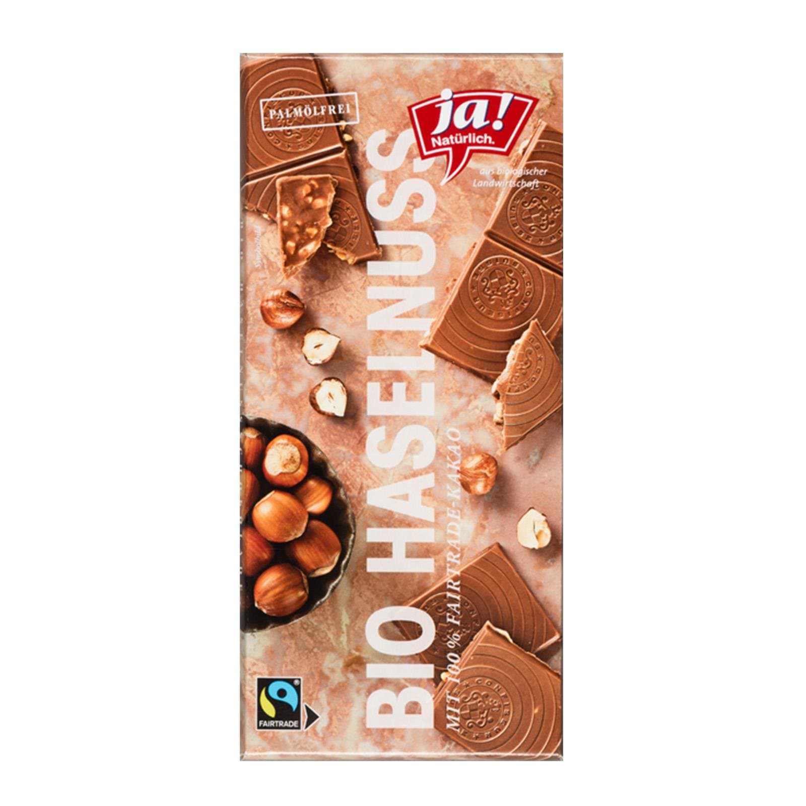 Ja! Natürlich Tafelschokolade Haselnuss Bio
