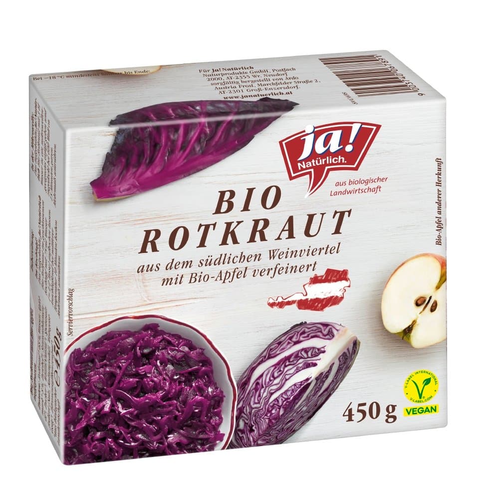 Ja! Natürlich Rotkraut Bio