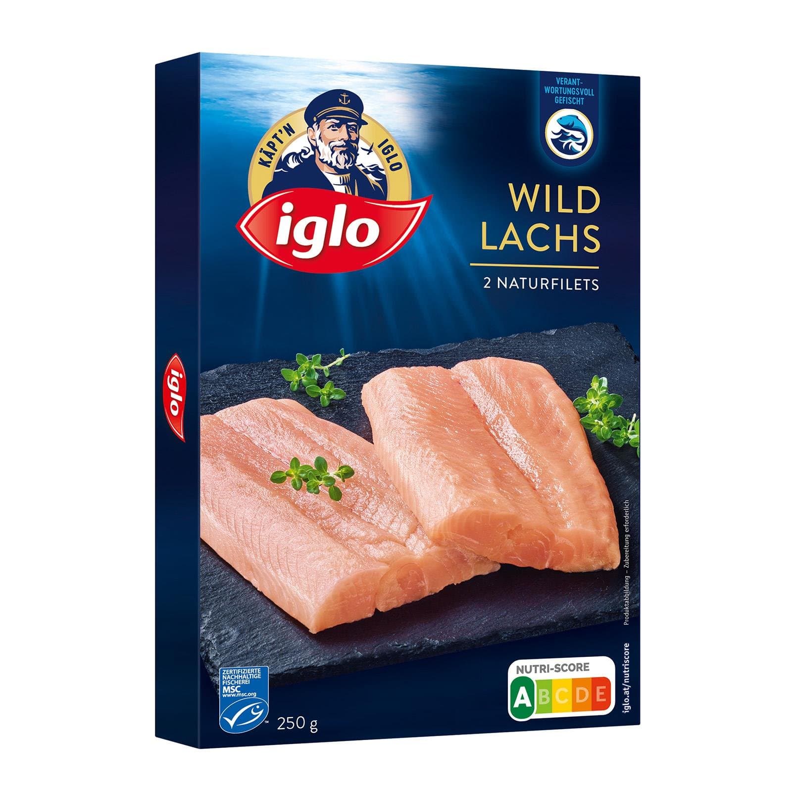 Iglo Lachsfilet Natur