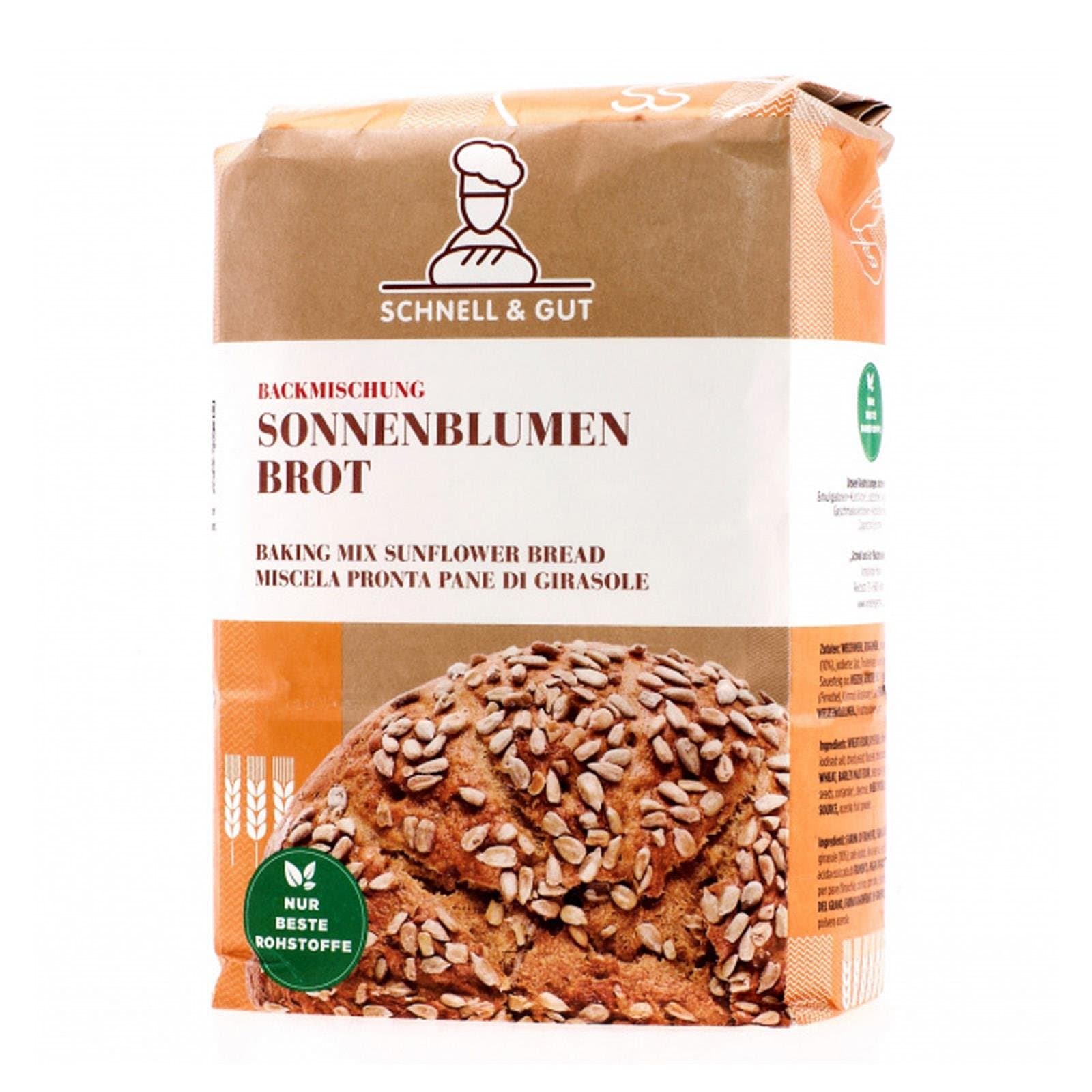 Schnell & Gut Backmischung Sonnenblumenbrot