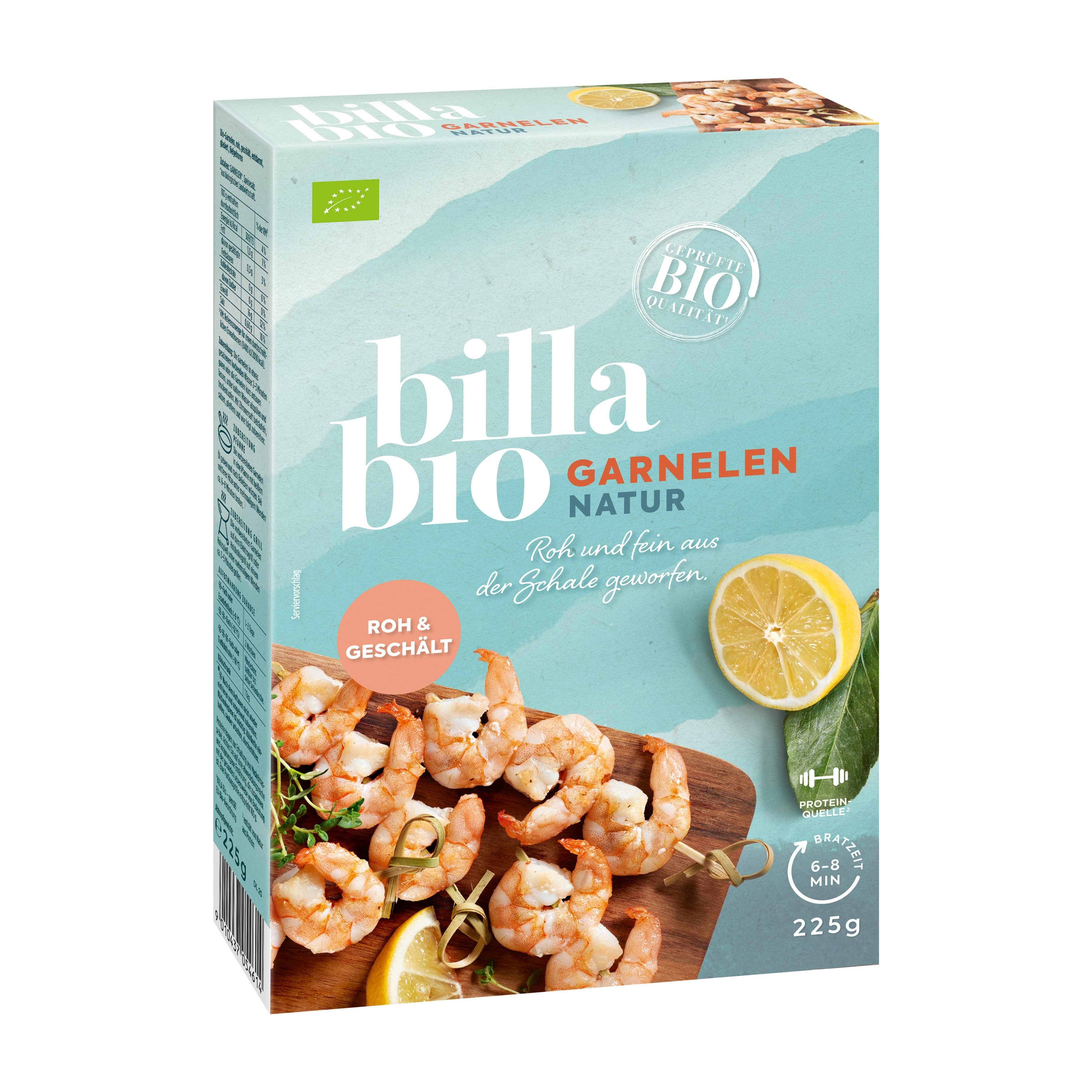 BILLA Garnelen Natur Bio