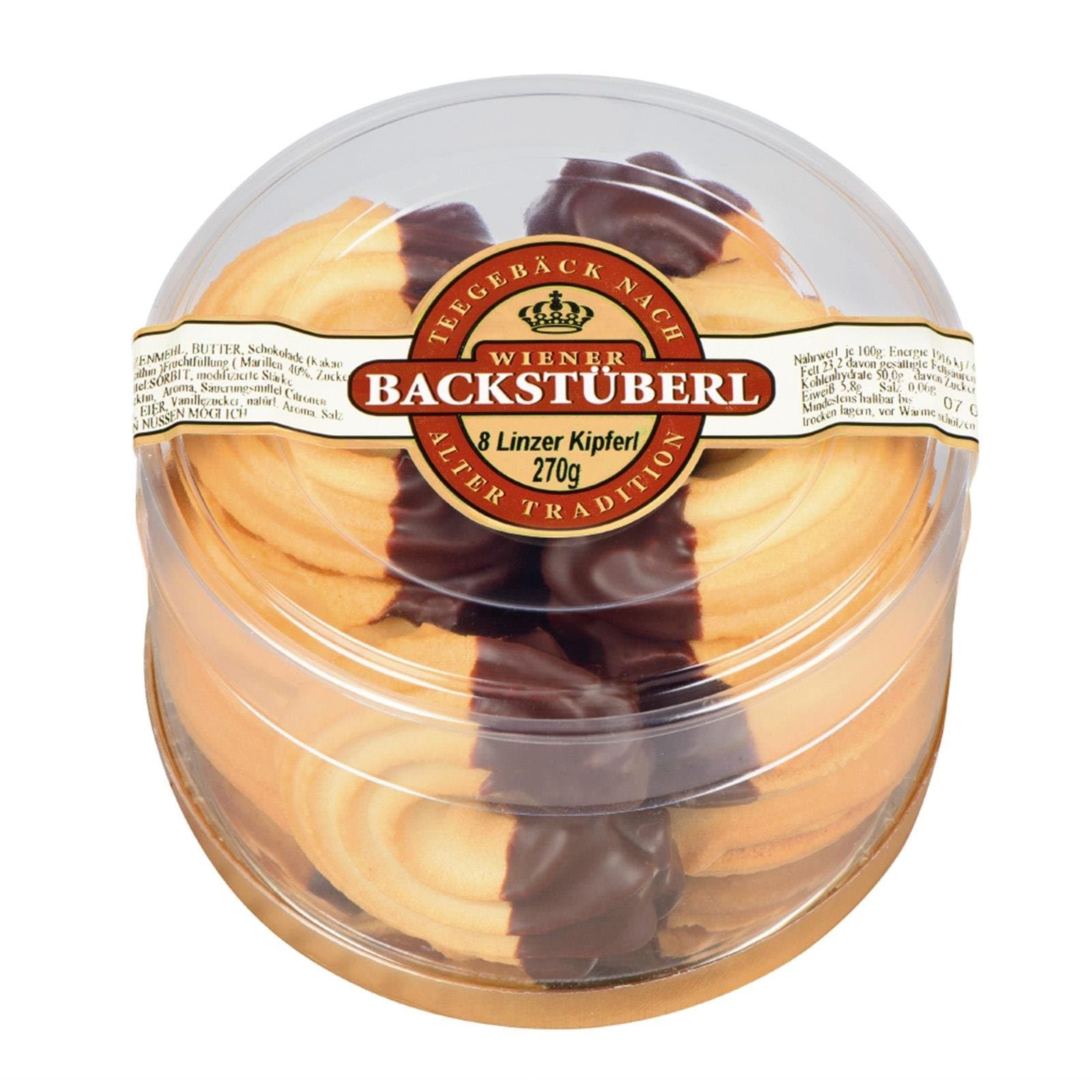Backstüberl Linzerkipferl