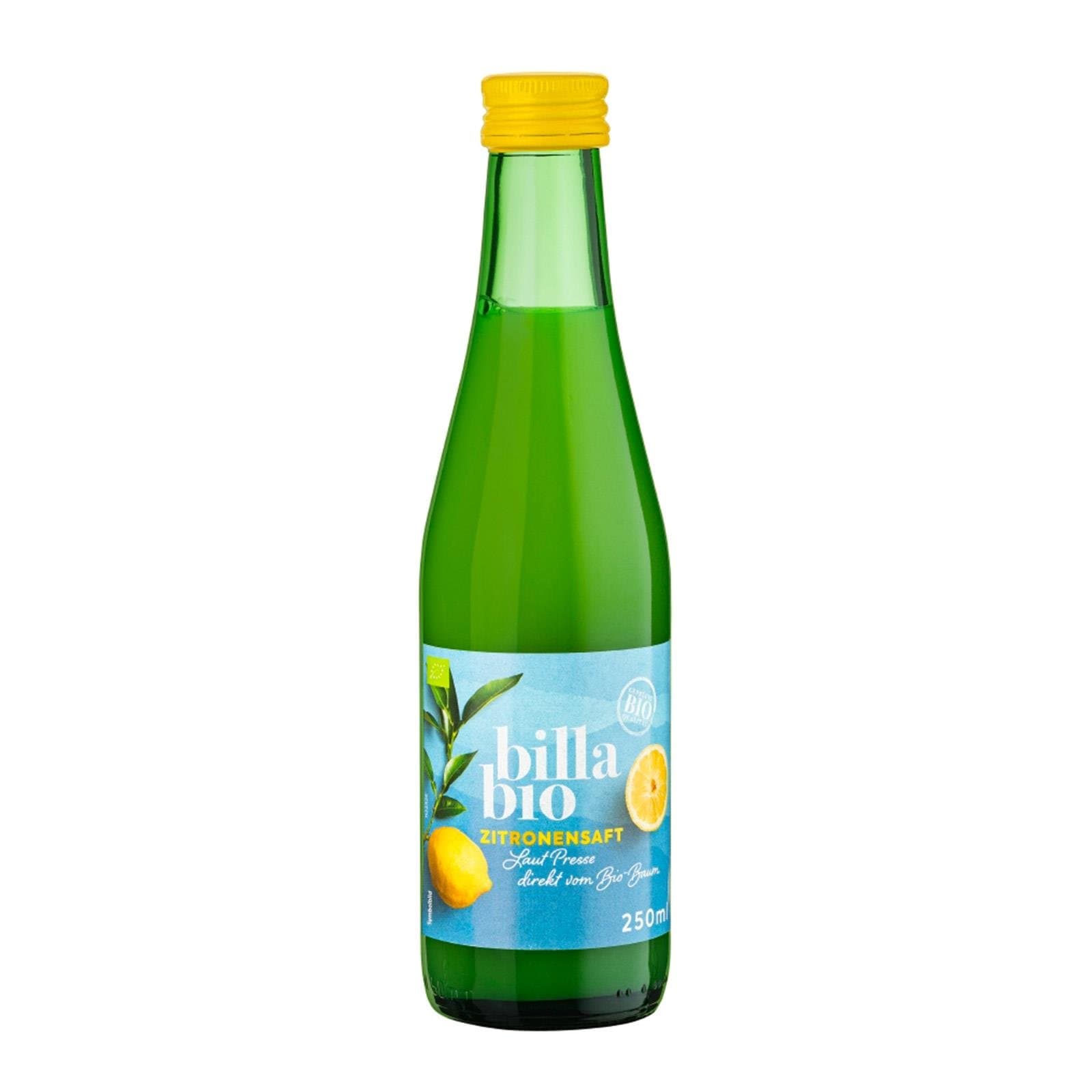 BILLA Zitronensaft Bio Direktsaft