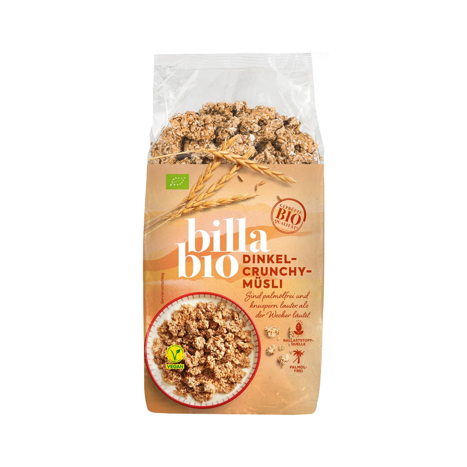 BILLA Muesli Dinkel Crunchy Bio