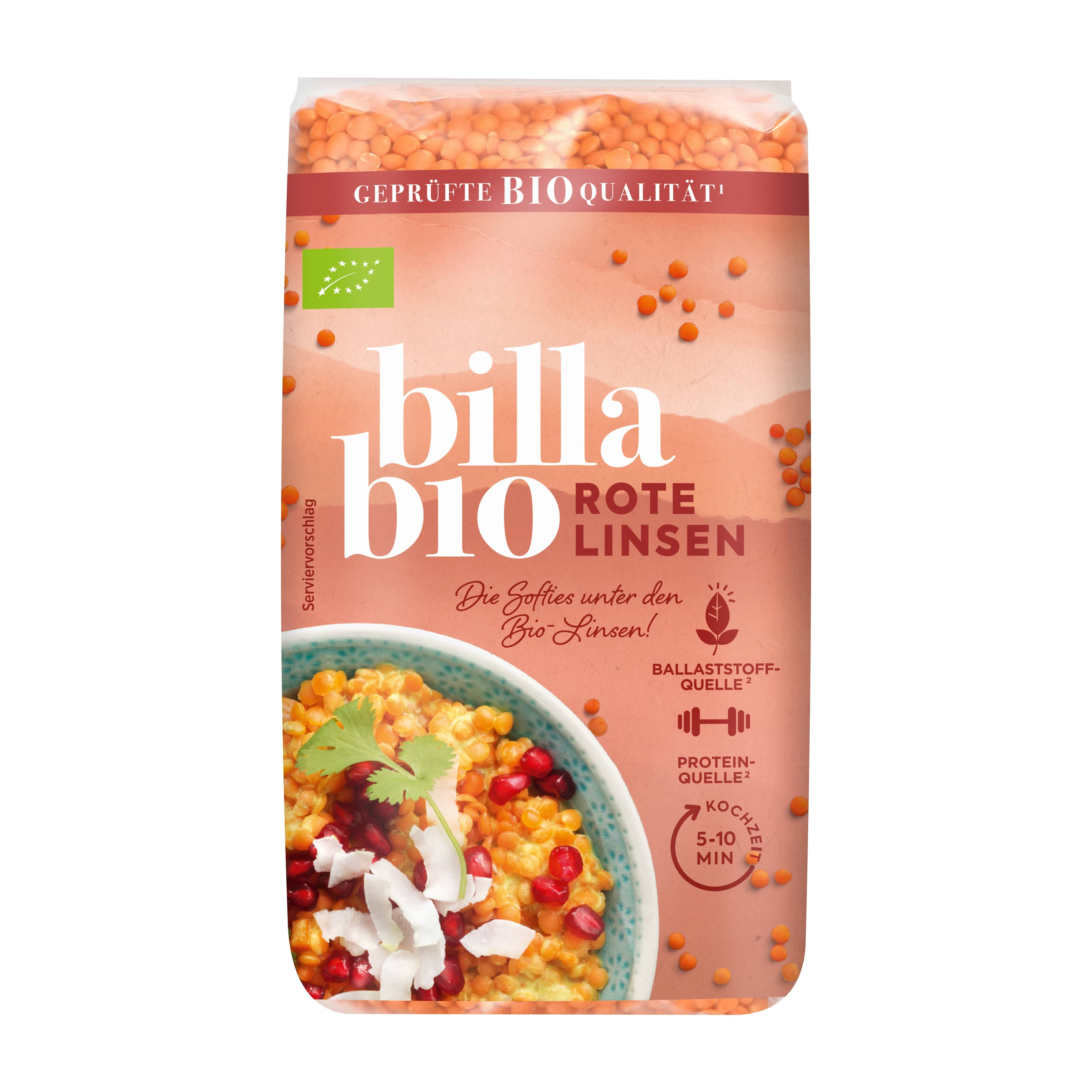 BILLA Linsen Rot Bio