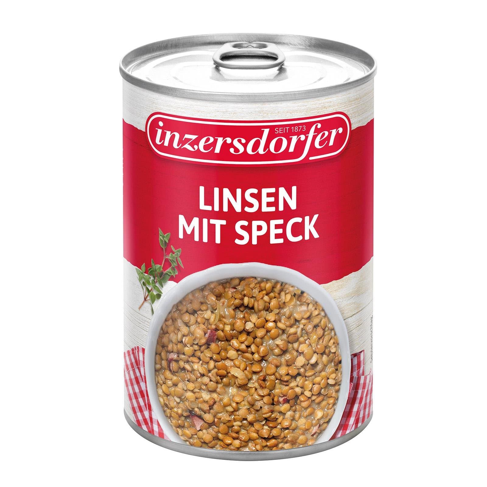Inzersdorfer Linseneintopf Speck