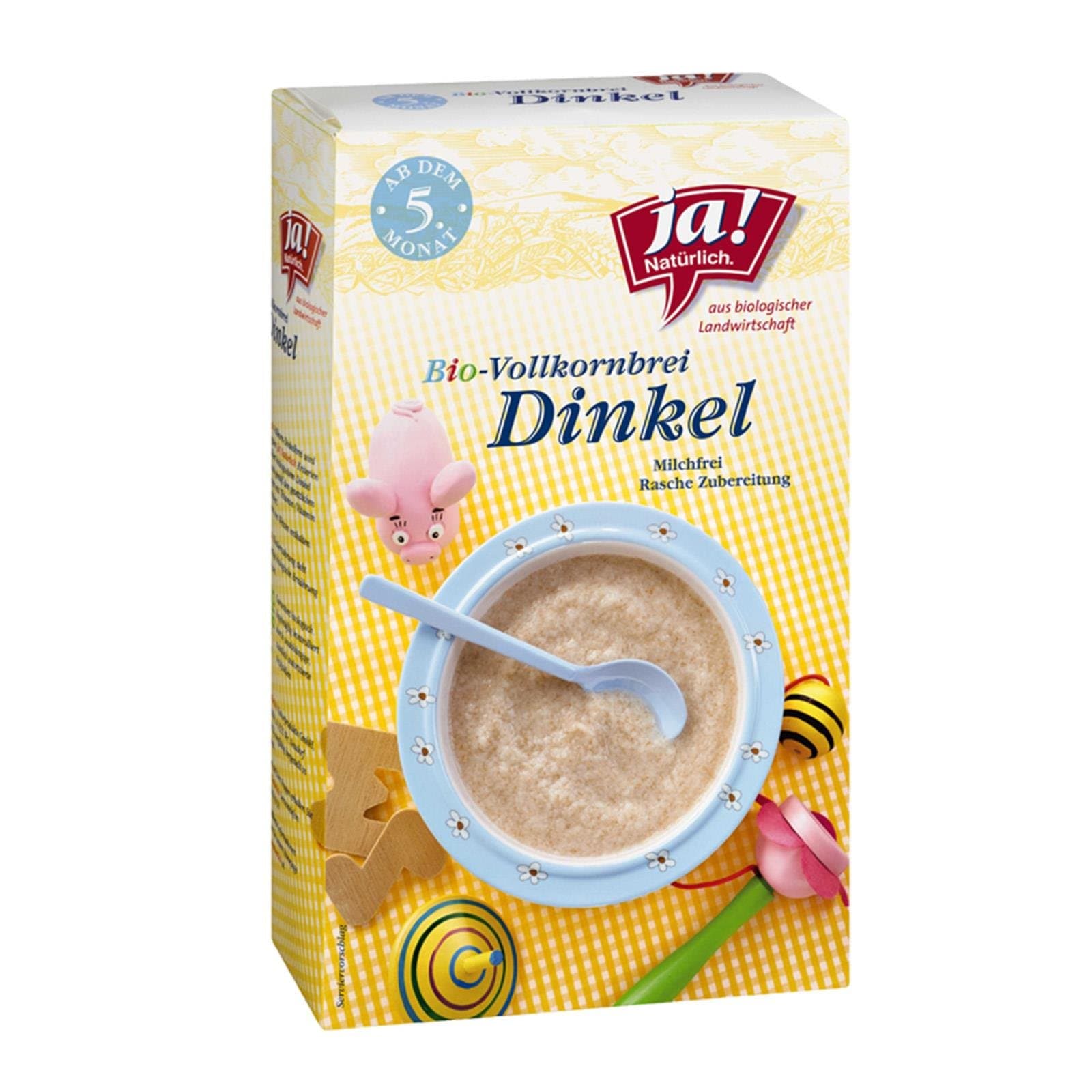 Getreidebrei Dinkel Vollkorn
