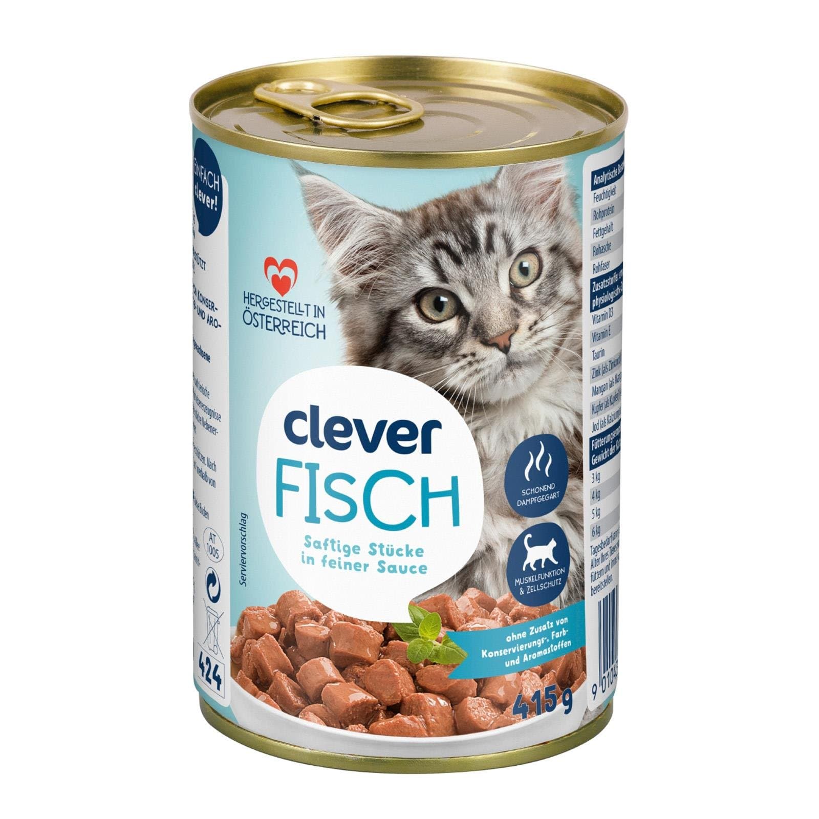 Katzenfutternass Fisch
