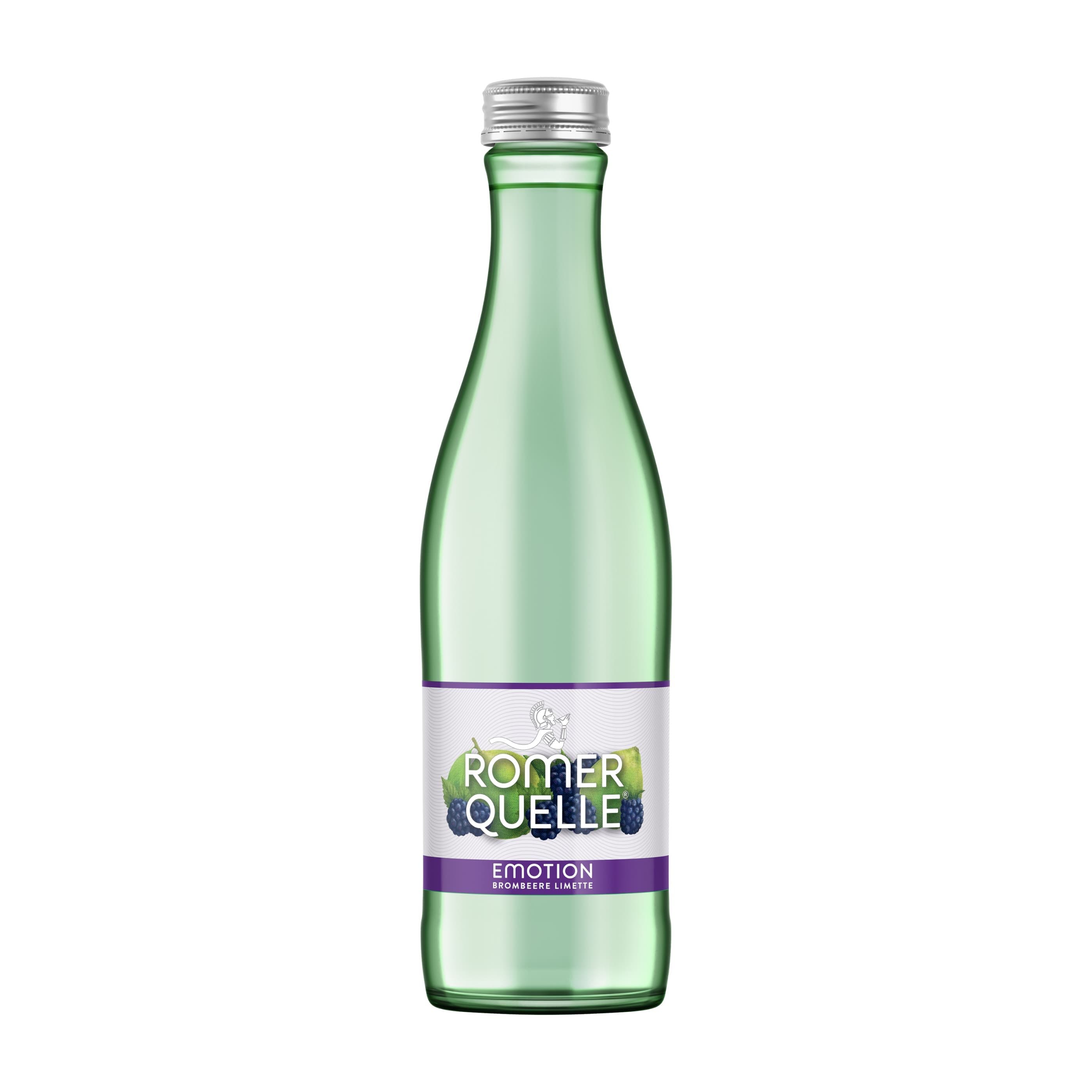Römerquelle Mineralwasser Brombeer Limette