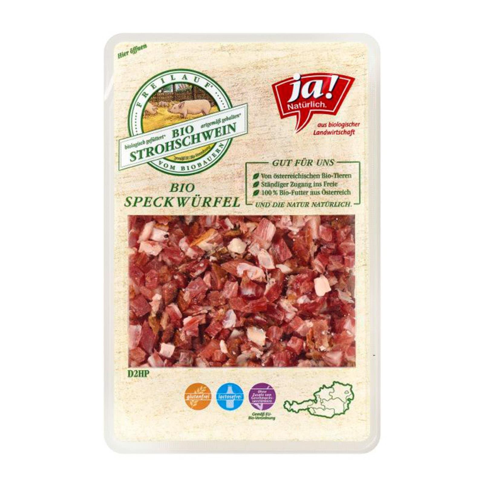 Ja! Natürlich Speckwuerfel Bio