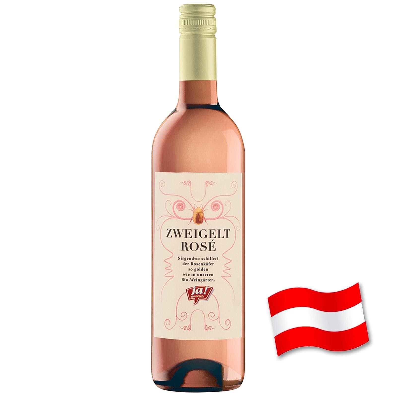 Ja! Natürlich Rosewein Zweigelt Bio