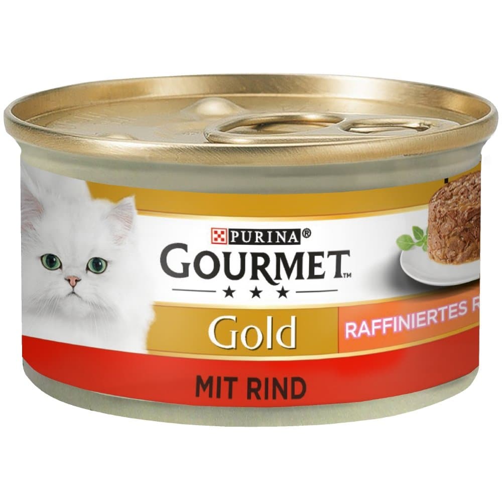 Gourmet Gold Katzenfutternass Ragout Rind