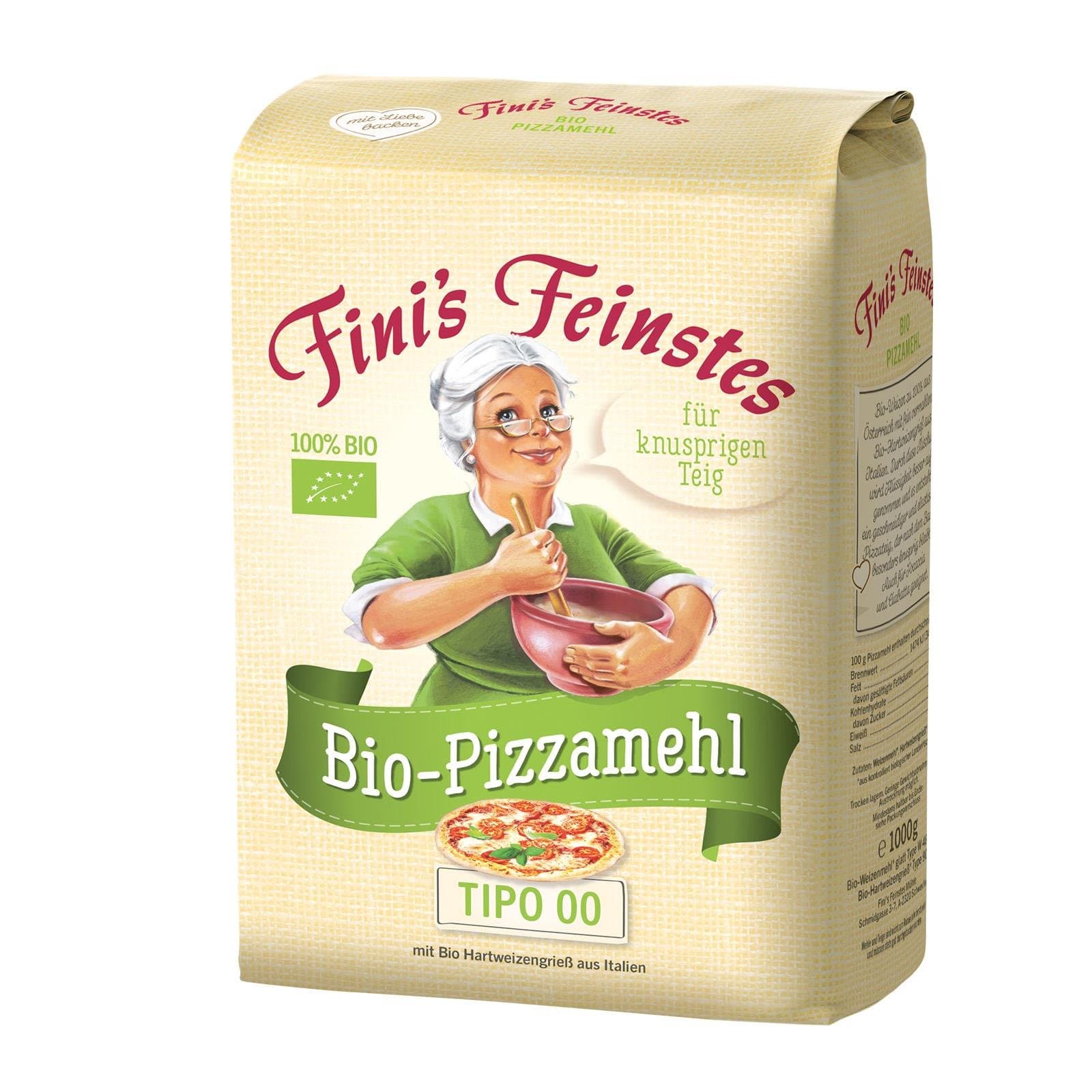 Fini's Feinstes Weizenmehl Pizzamehl Bio