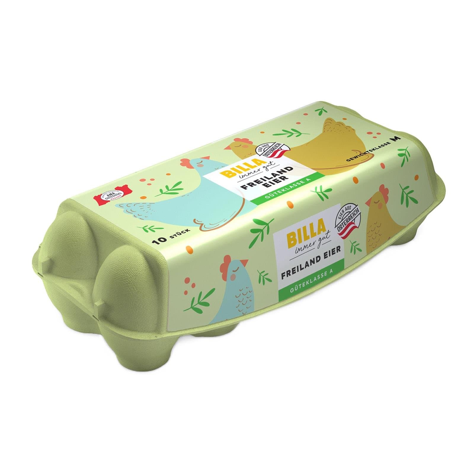 BILLA Eier Freiland M