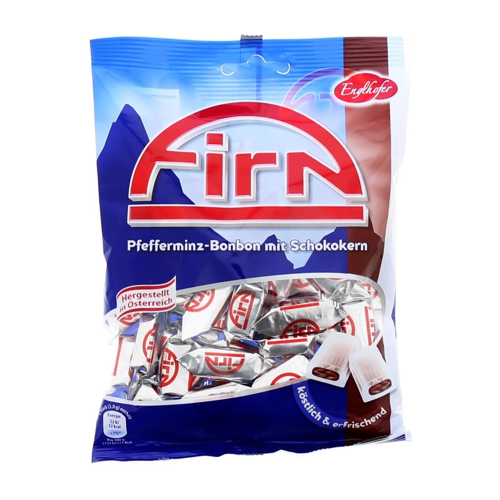 Englhofer Bonbon Pfefferminz Schokokern