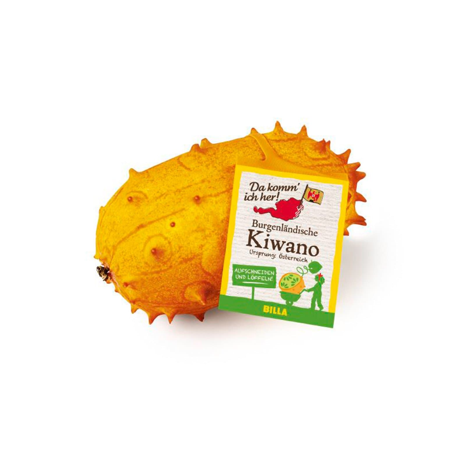 Da komm ich her! Kiwano