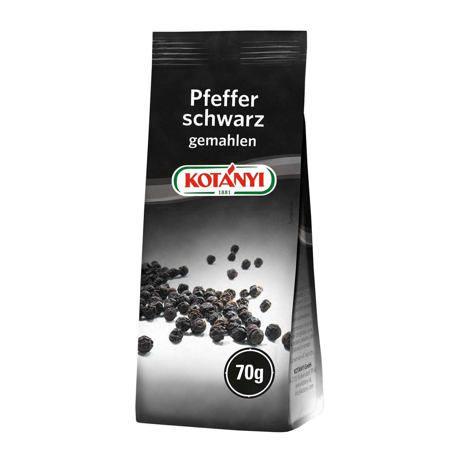 Kotányi Pfeffer Schwarz Gemahlen
