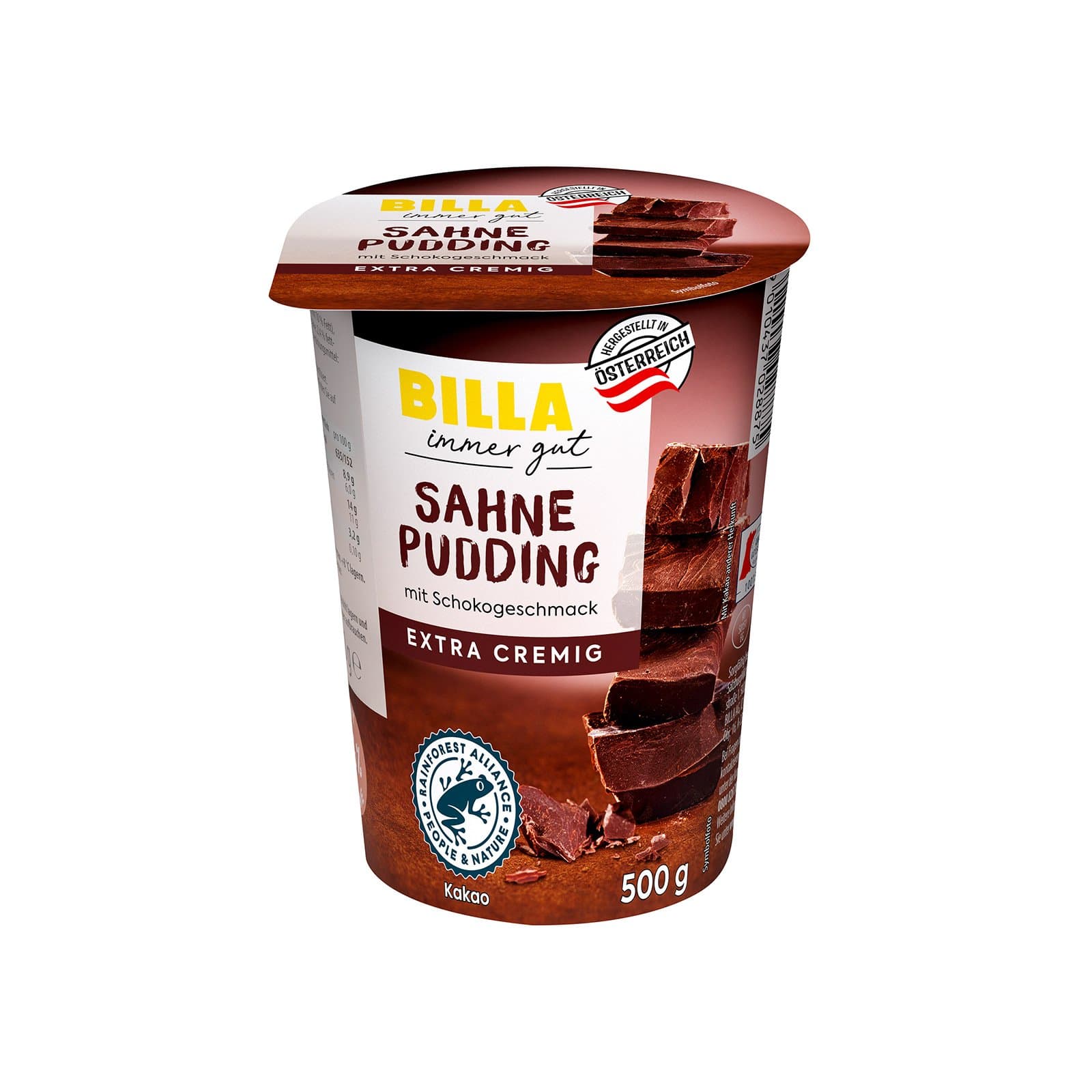 BILLA Pudding Schoko