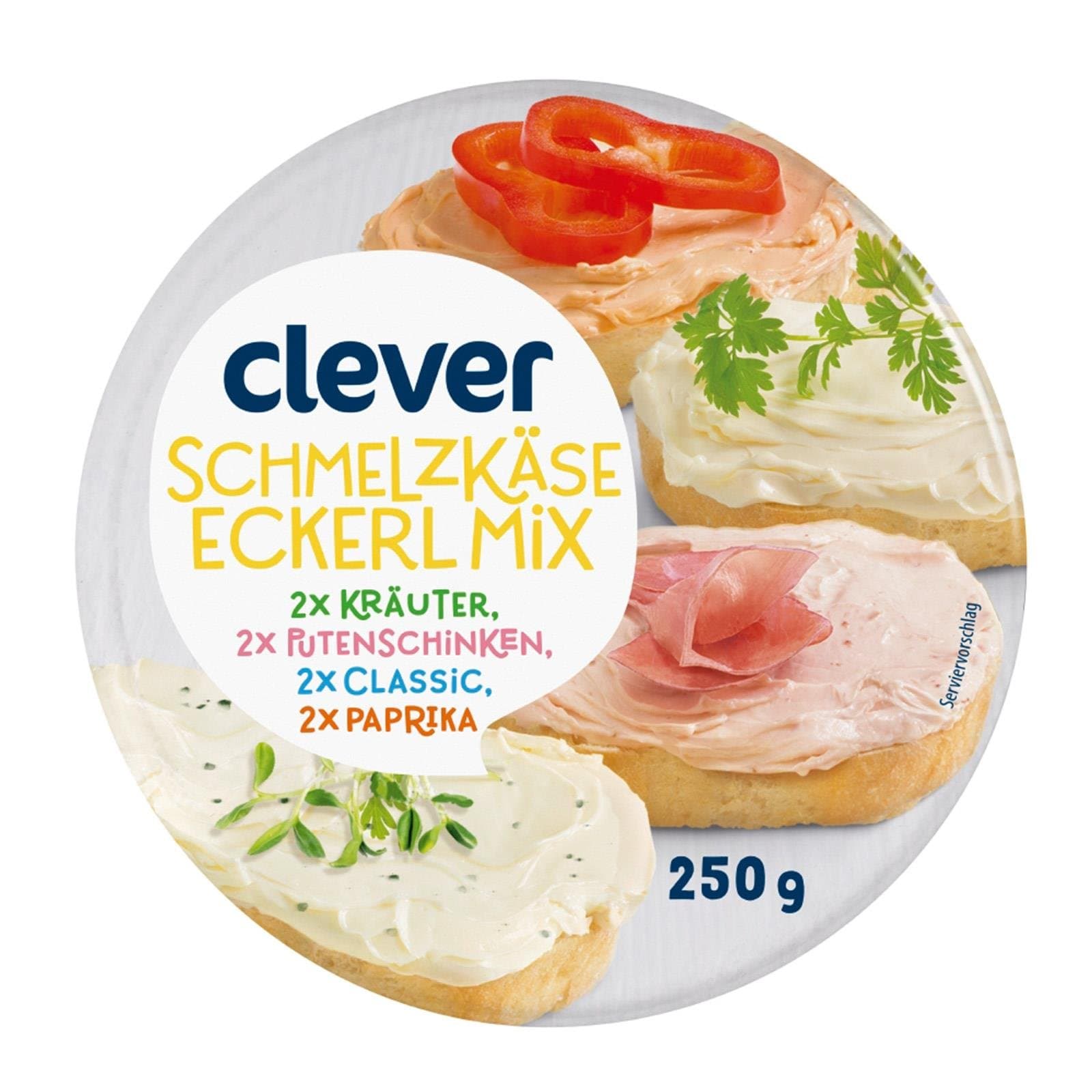 Clever Schmelzkaese Eckerl Mix
