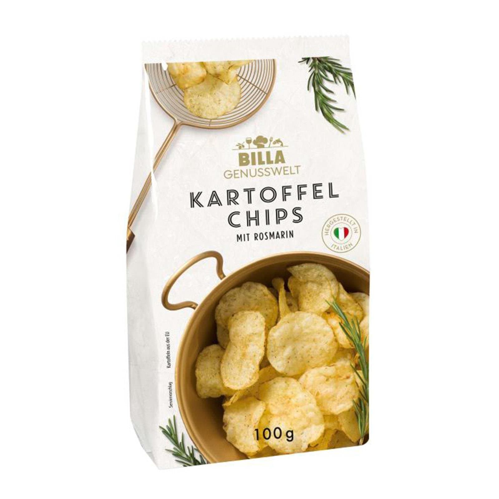 BILLA Genusswelt Kartoffelchips Rosmarin