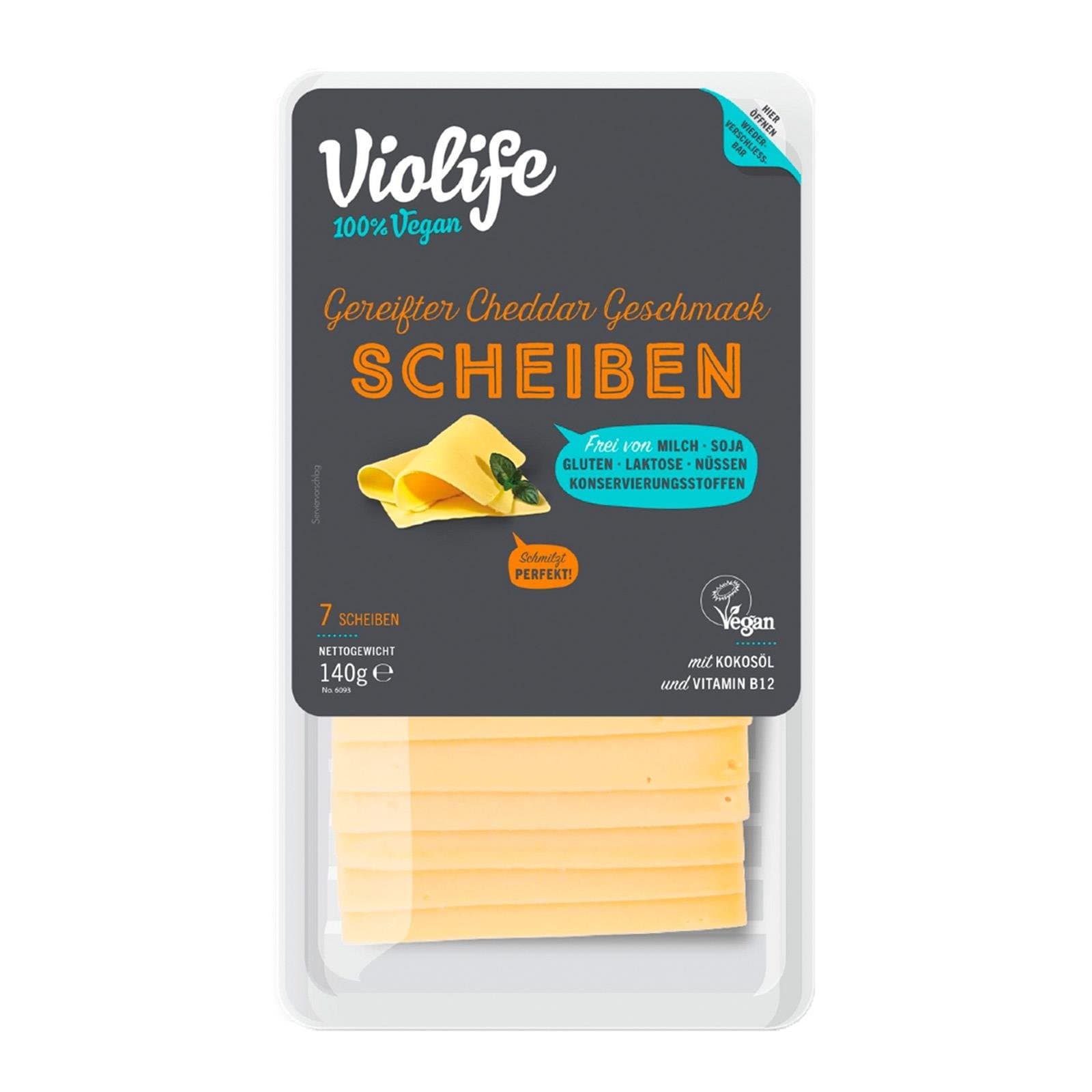 Violife Schnittkaese Cheddar