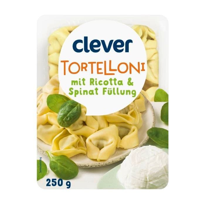 Clever Tortelloni Ricotta Spinat