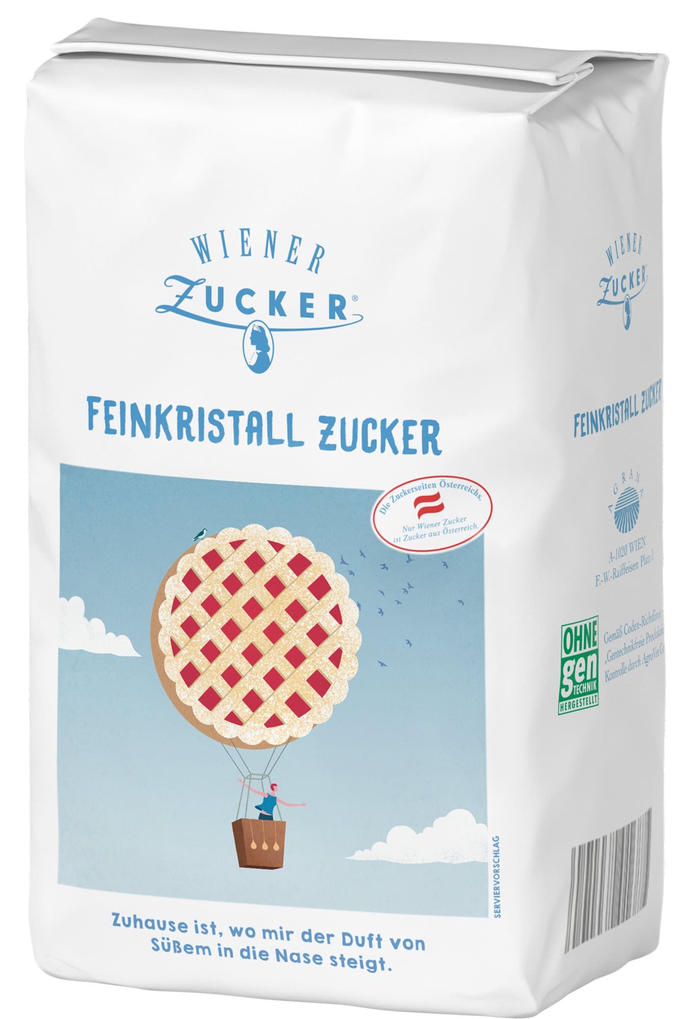 Wiener Zucker Kristallzucker Fein