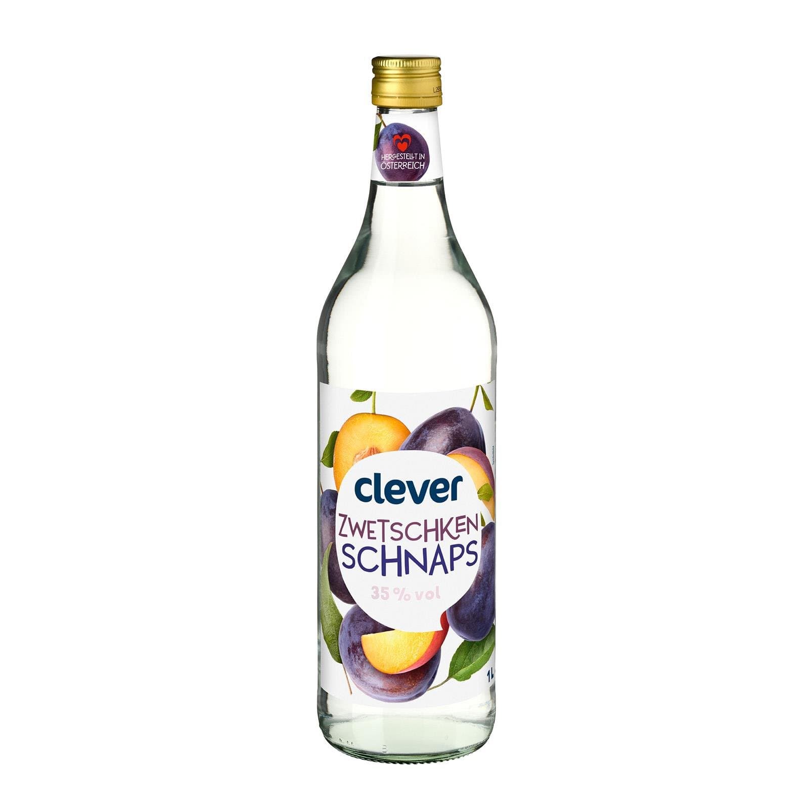 Clever Obstschnaps Zwetschke