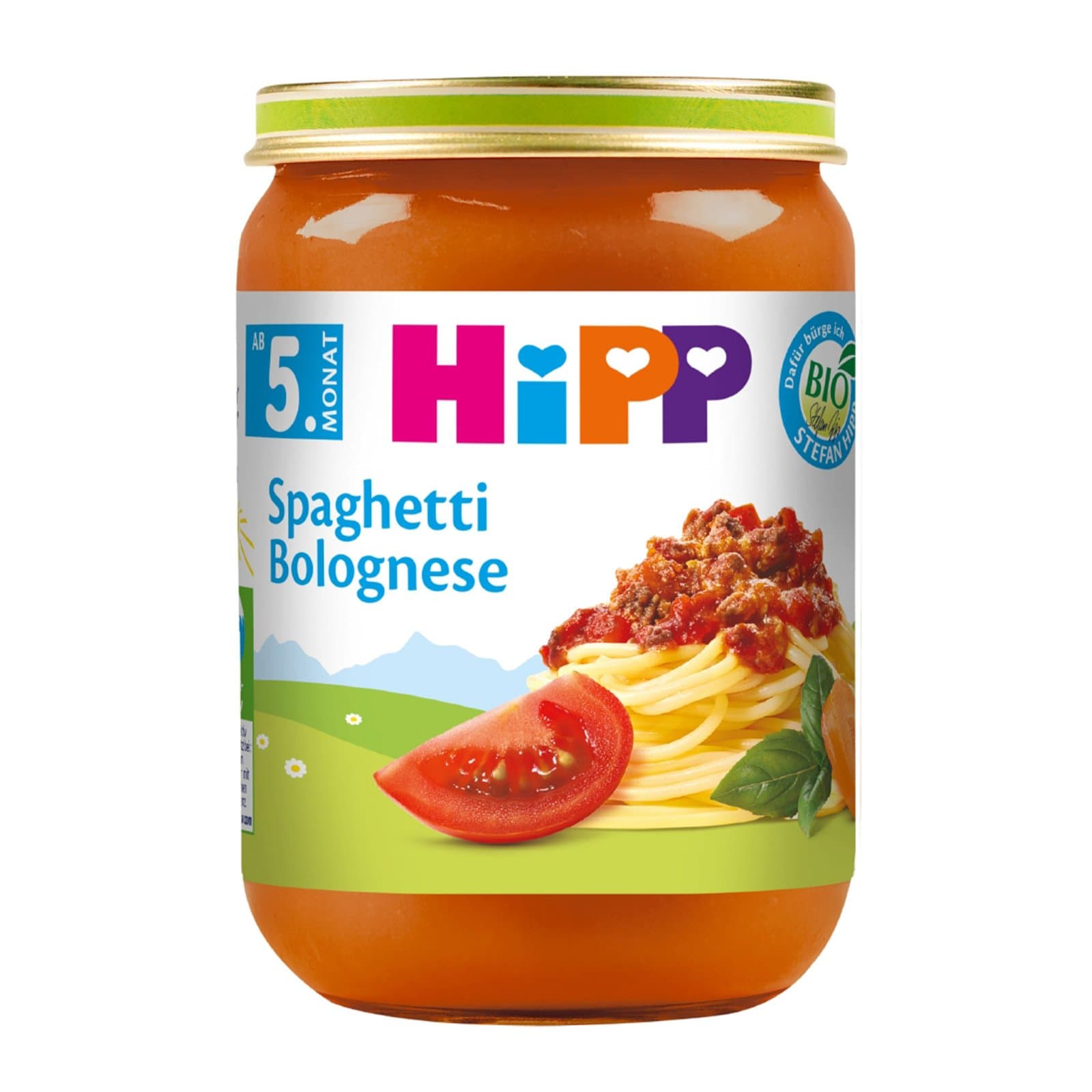 Hipp Glaeschen Spaghetti Bolognese Bio