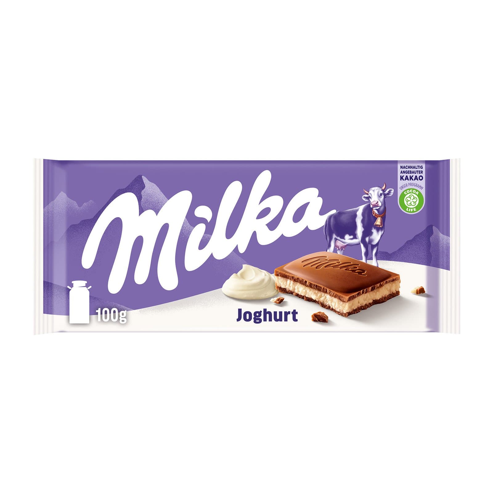 Milka Tafelschokolade Joghurt