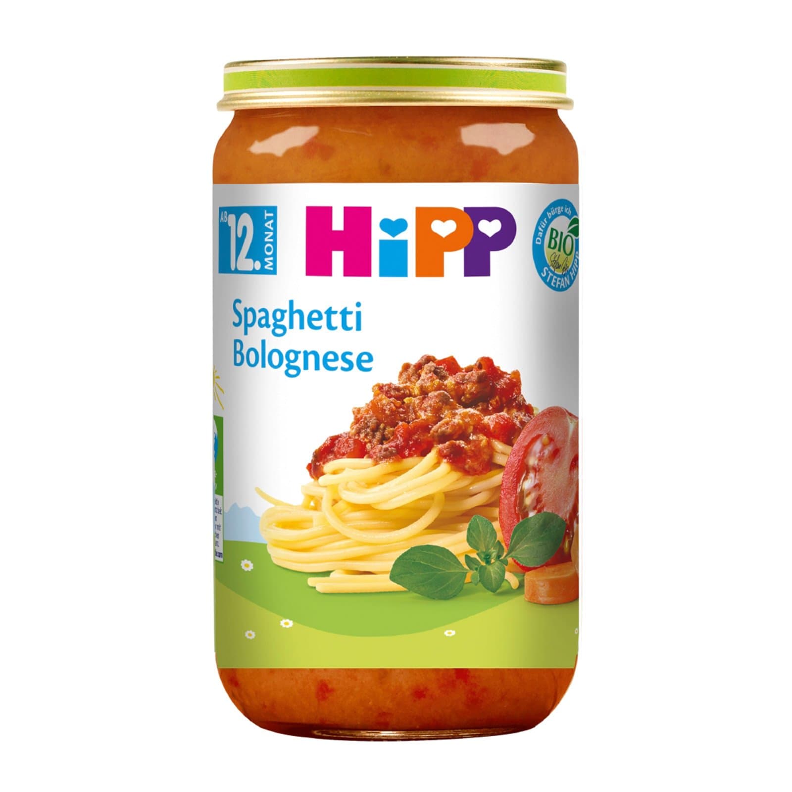 Hipp Glaeschen Spaghetti Bolognese Bio
