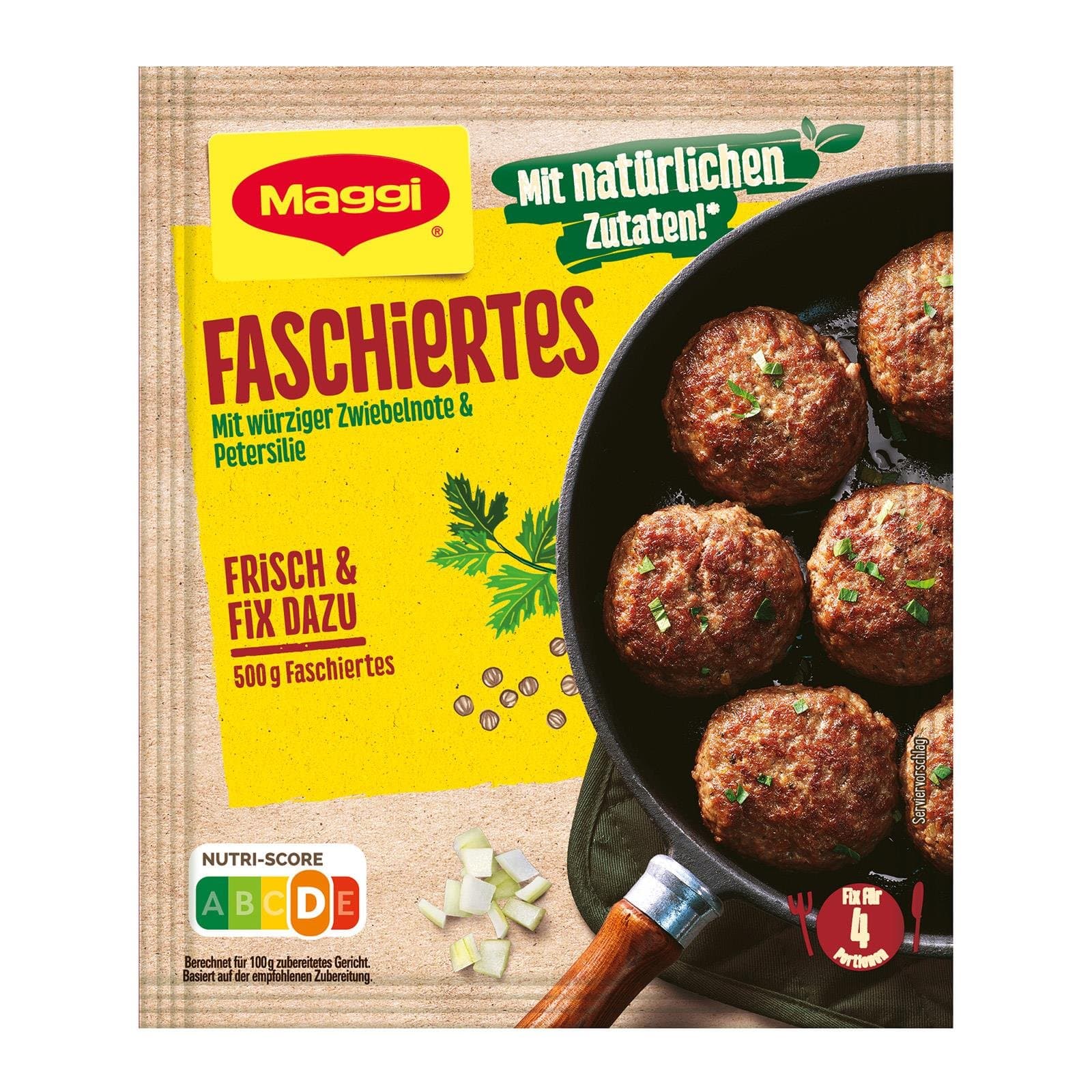 Maggi Fixprodukt Faschiertes