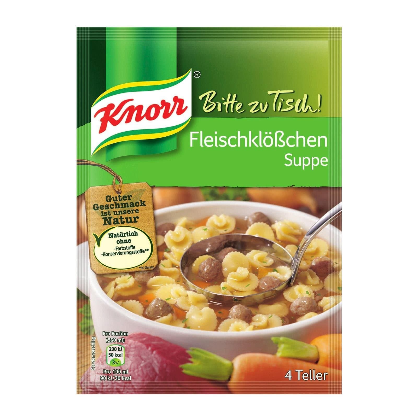 Knorr Suppe Fleischkloesschen