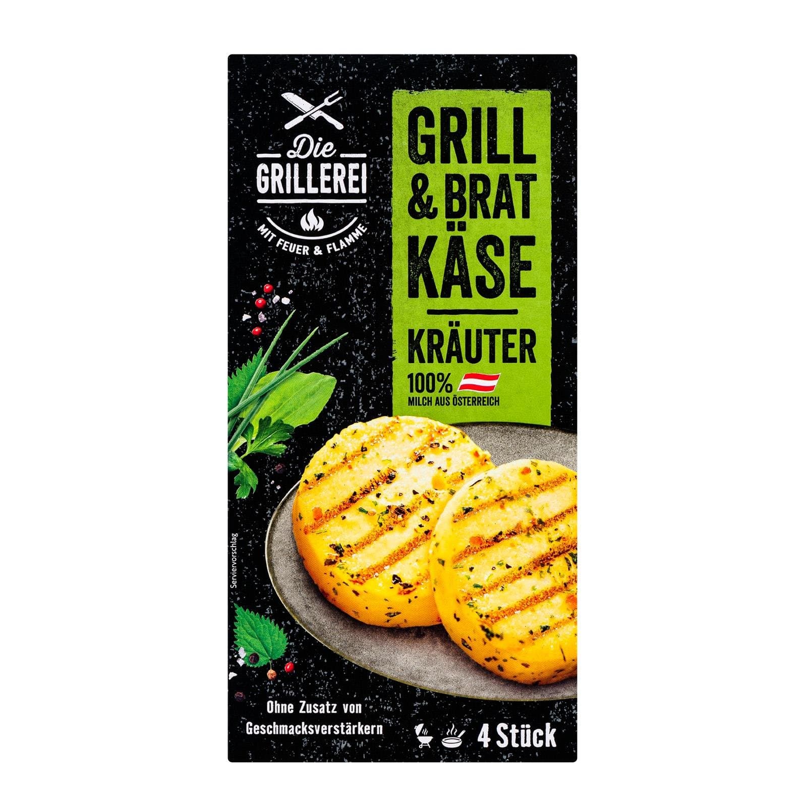 Die Grillerei Grillkaese Kraeuter