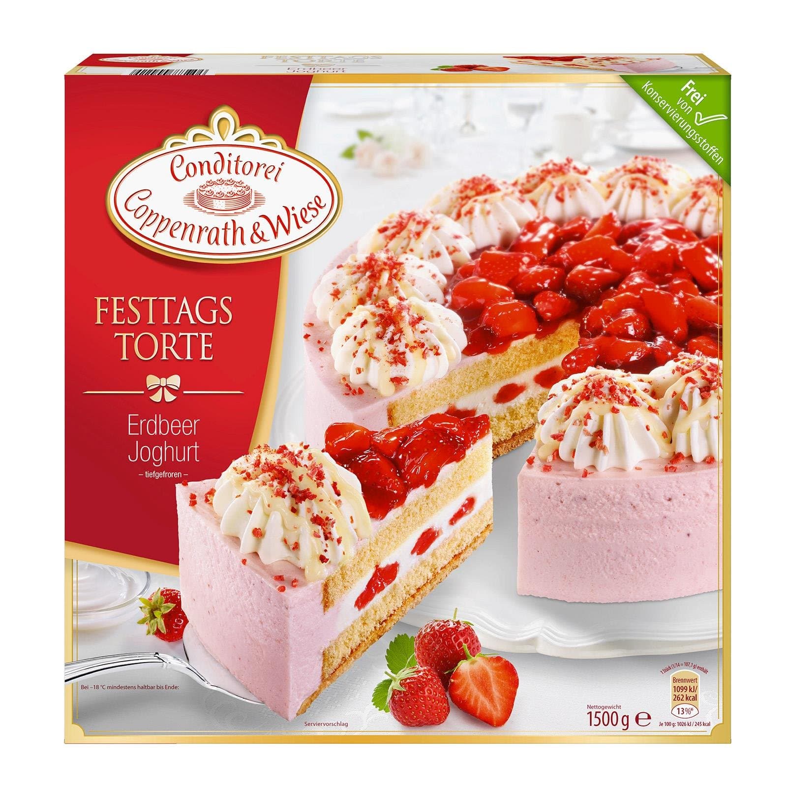 Coppenrath & Wiese Torte Erdbeer Joghurt