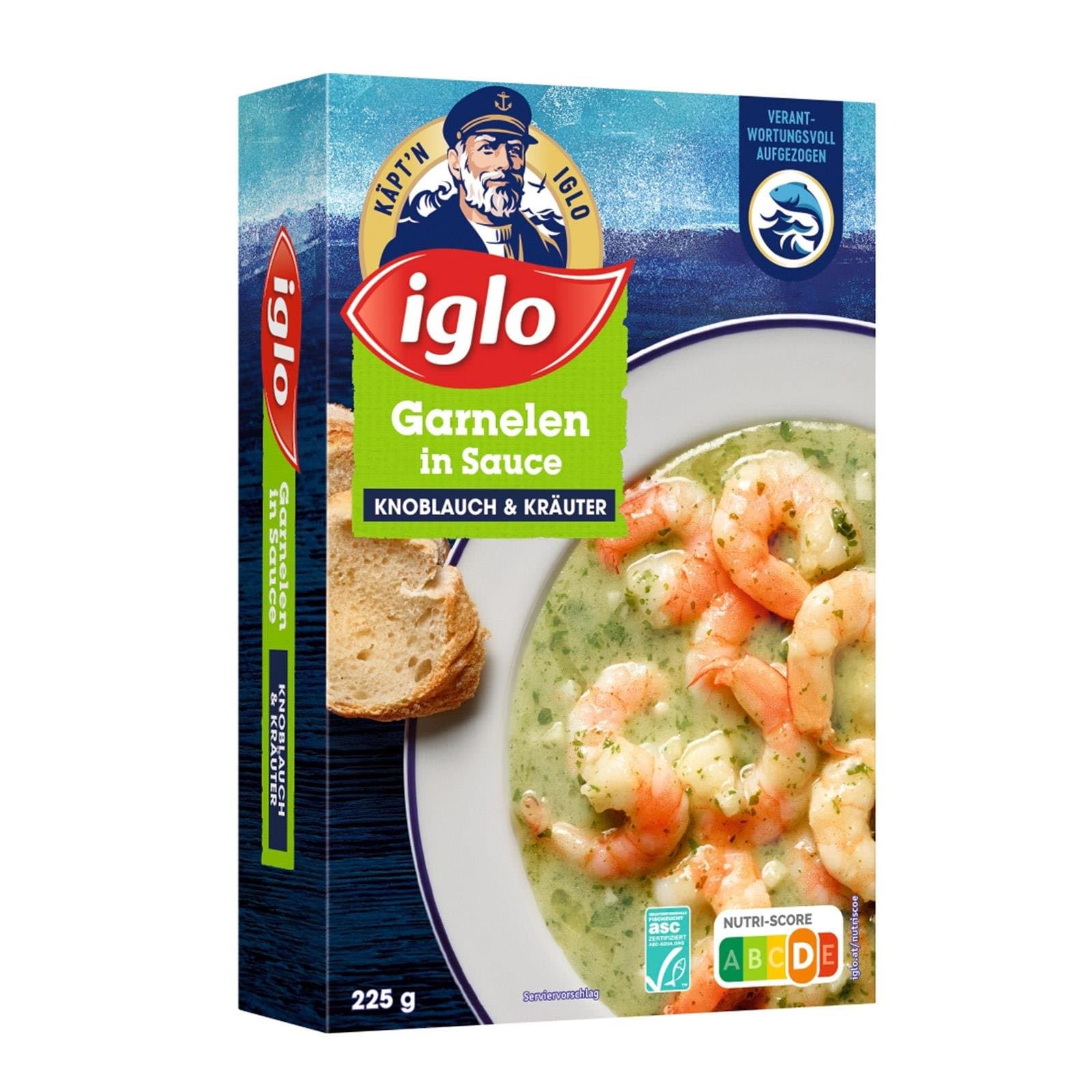 Iglo Garnelen Knoblauch Kraeuter