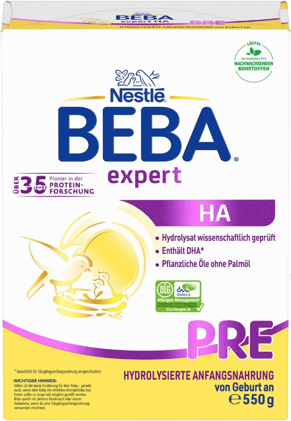 Beba Anfangsmilch Ha Pre