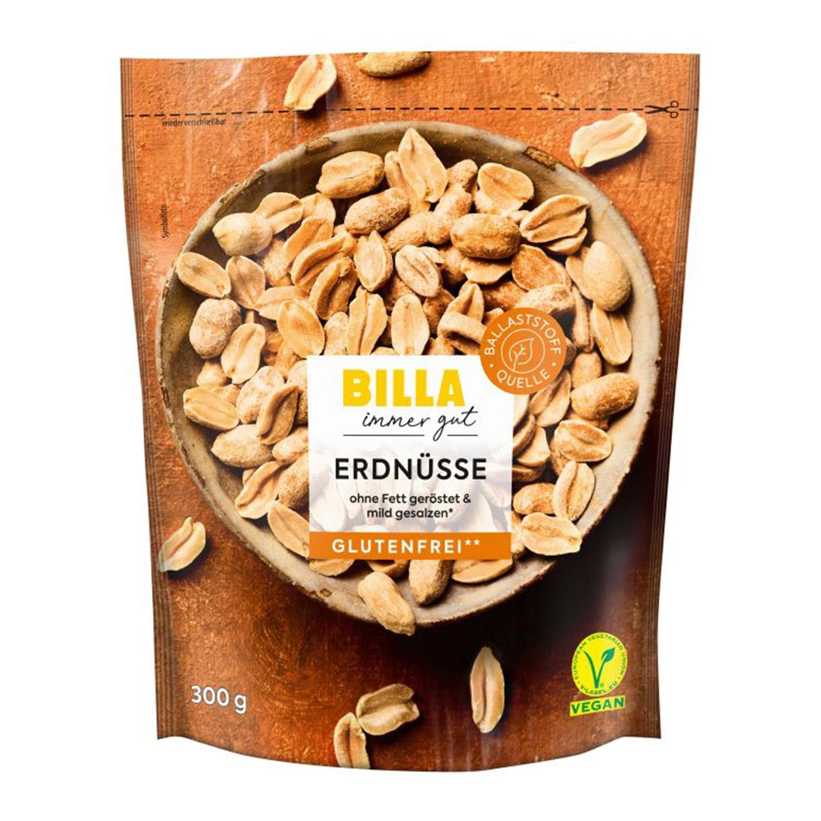 BILLA Erdnuss Geroestet
