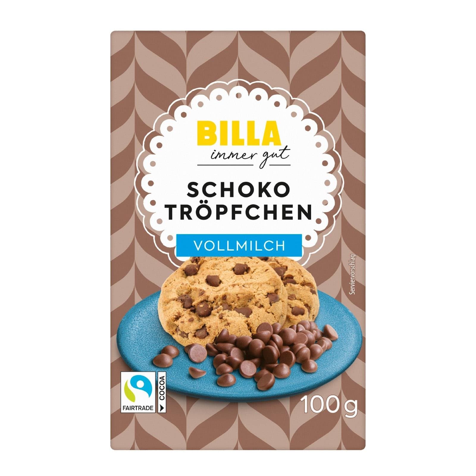 BILLA Schokotropfen Vollmilch