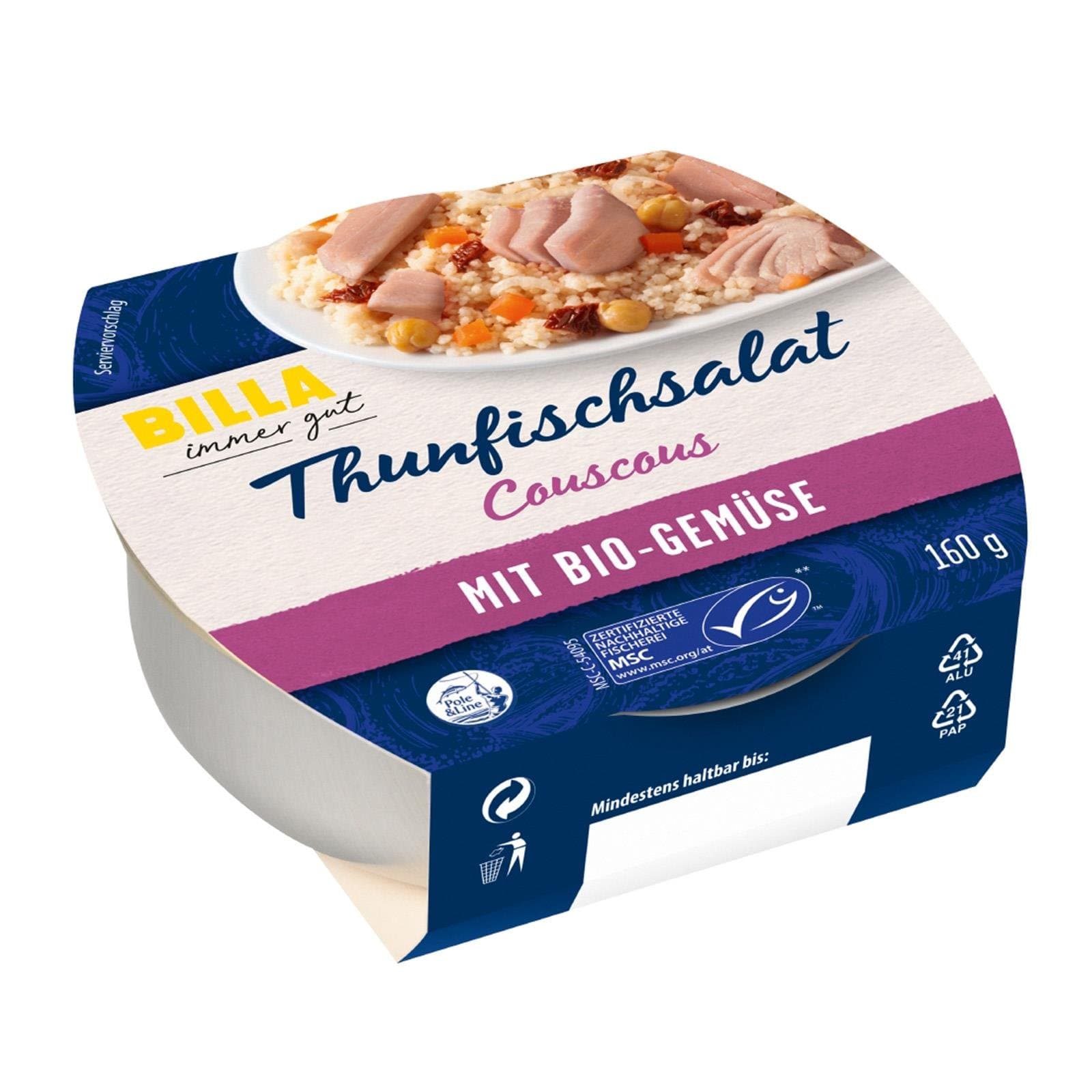 BILLA Thunfischsalat Couscous