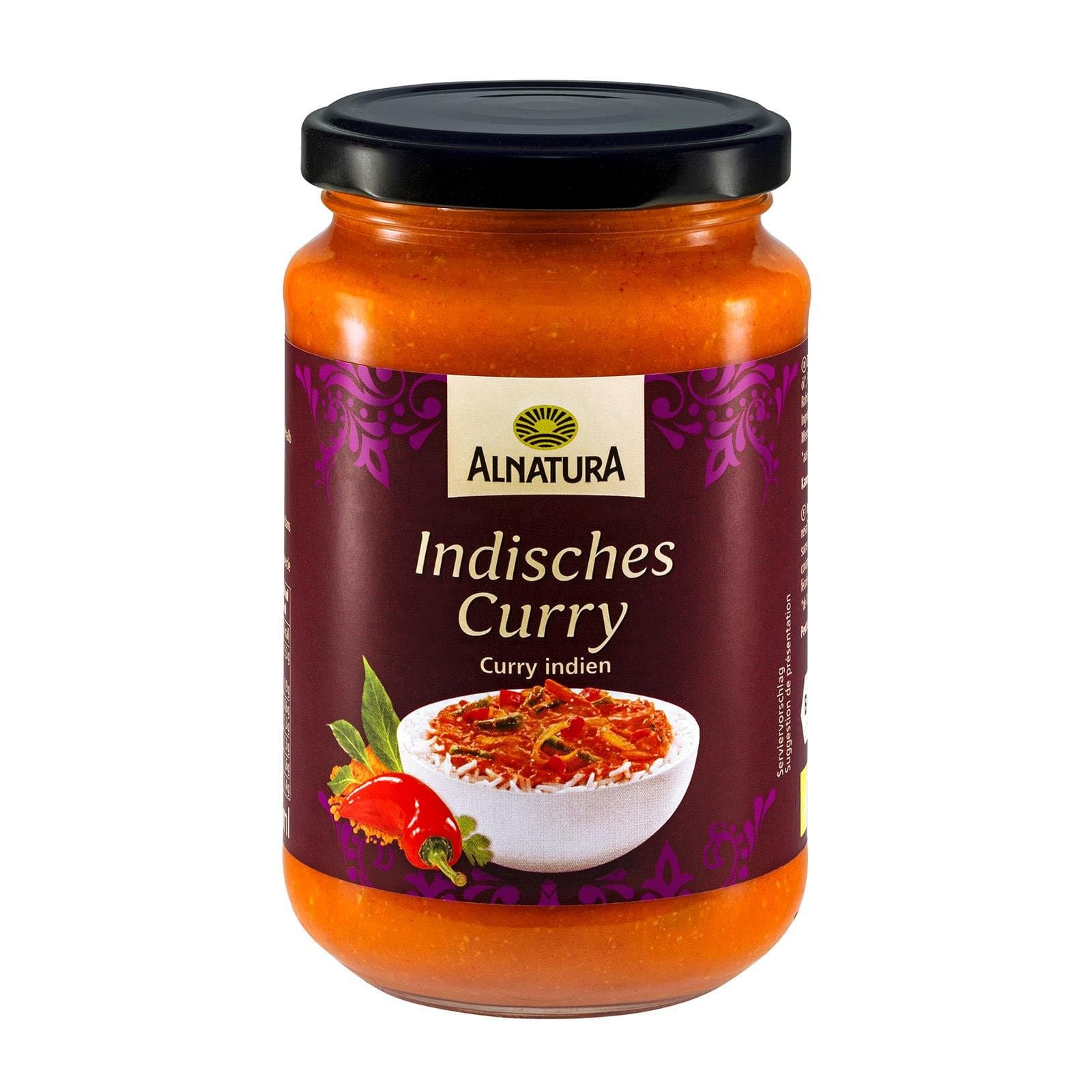 Alnatura Sauce Indisch Curry Bio