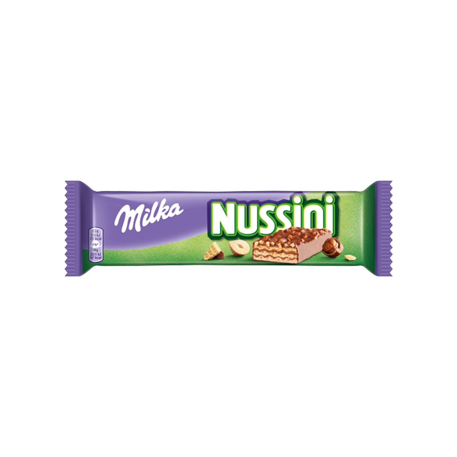 Milka Schokoriegel Nussini Haselnuss