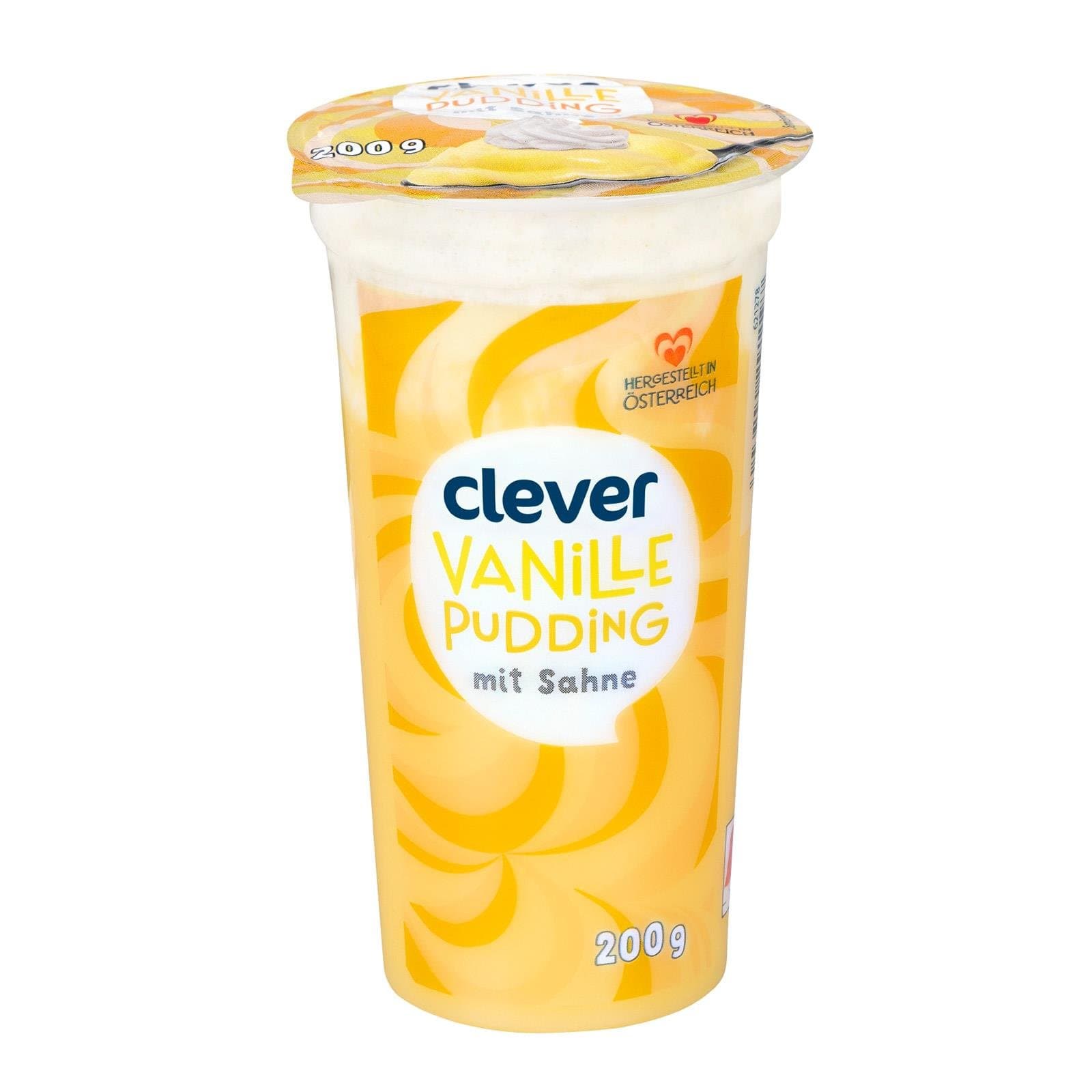 Clever Pudding Vanille Sahne