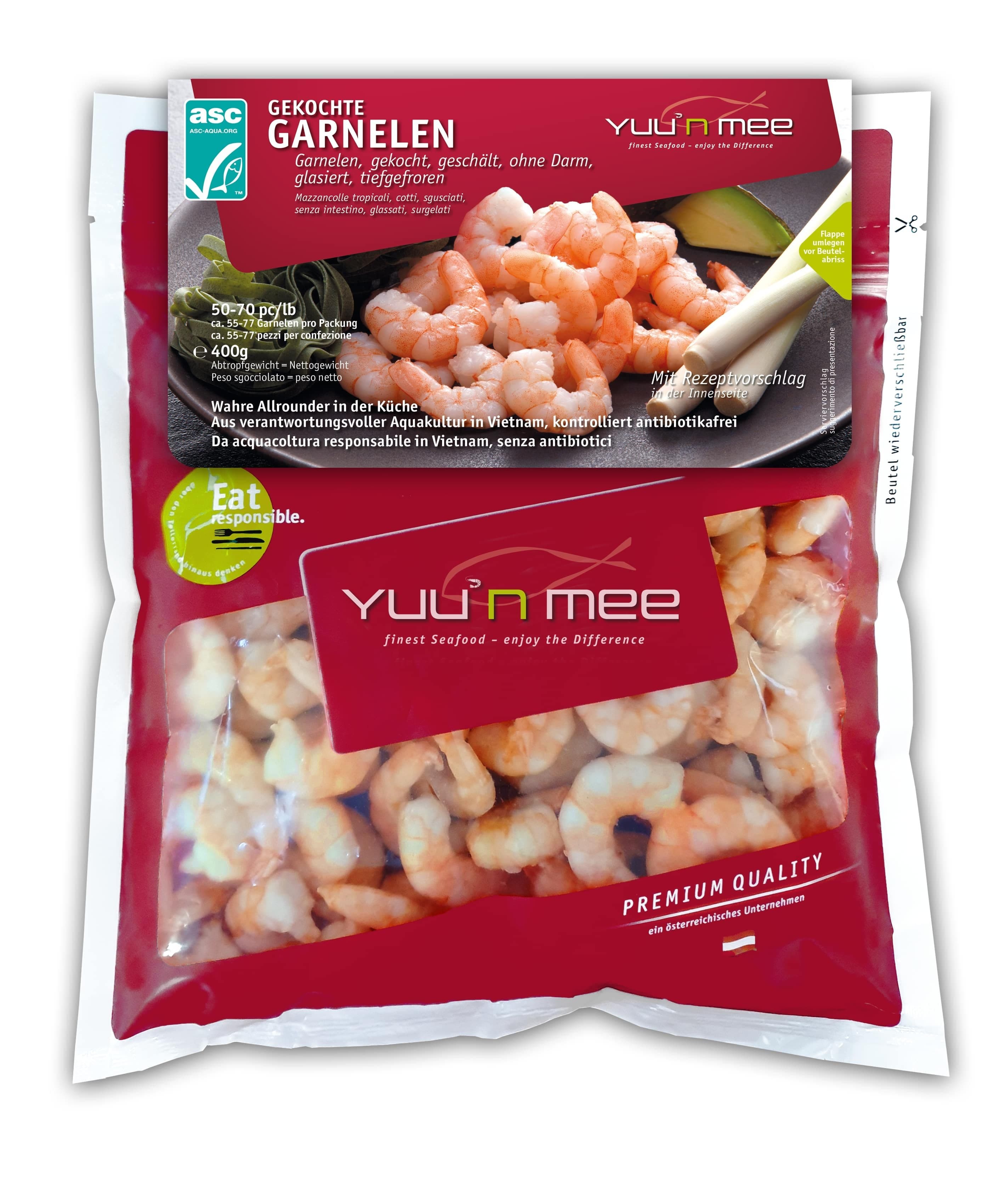 Yuu'n Mee Garnelen Gekocht
